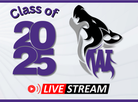  WAUB Graduation Live Stream Headline Image